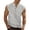 Grey, variant on Workout Tank Tops Men Lightweight Breathable Band Collar Muscle Sleeveless Henley Shirt Athletic Running Gym Tanks
