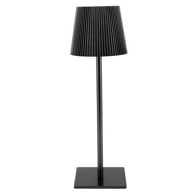 Lámpara De Mesa LED De Funcionamiento De Baterías, Sin Parpadeo, Una Lámpara De Escritorio Inalámbrica Recargable Portátil Con 3 Colores Control Táctil Para Barras De