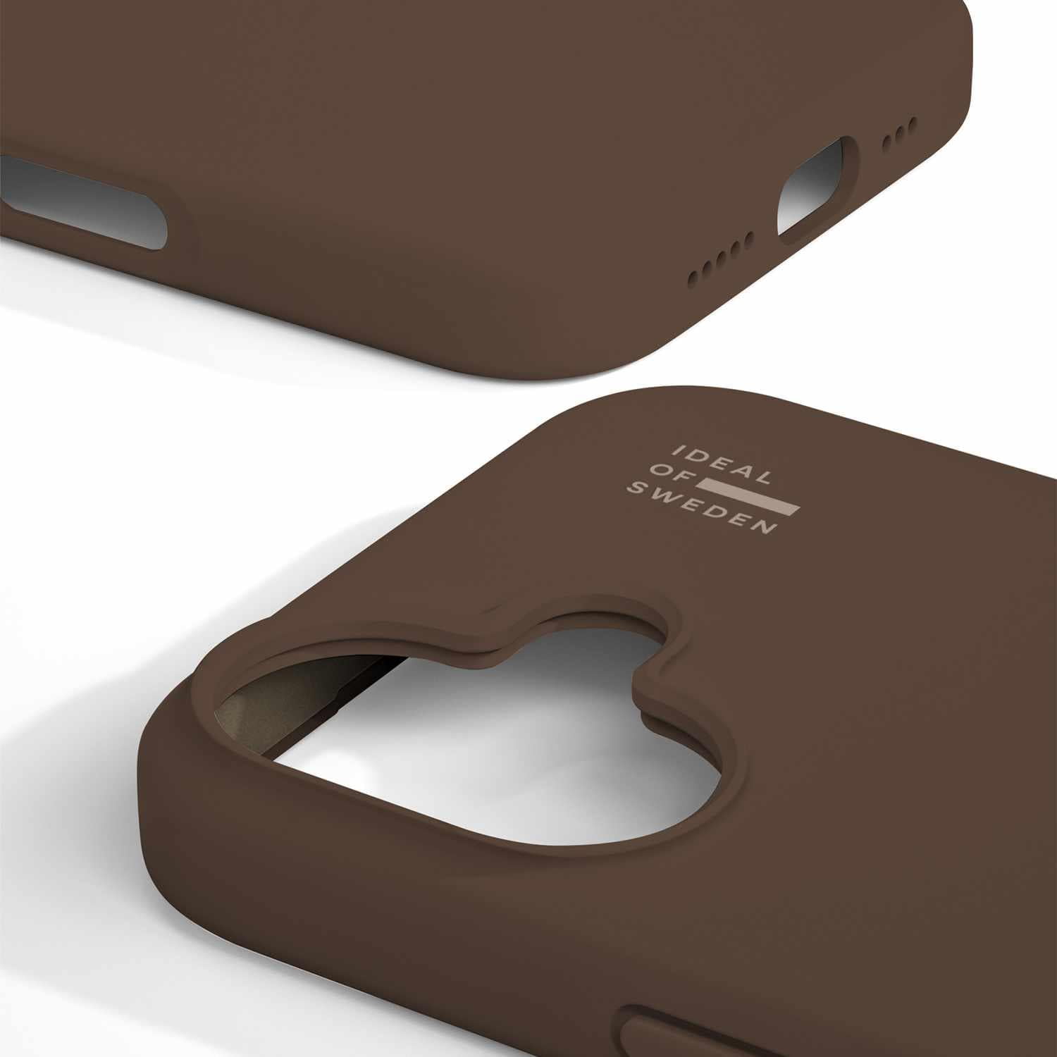 Ideal of Sweden Silicone MagSafe Case Mocha Mousse for iPhone 17 Pro