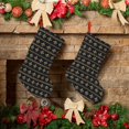 thumbnail image 6 of Lsque Mardi Gras Fleur de Lis Pattern 18 Inch Christmas Stockings, Festive Holiday Stocking for Christmas Decorations Holiday Decor, 6 of 8