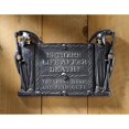 thumbnail image 4 of Design Toscano Life After Death: No Trespassing Wall Sculpture, 4 of 4