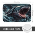thumbnail image 2 of Kdxio Wave Chain Shark,16" x 24", Non-Slip Front Door Mats,Outdoor Welcome Mat Washable, 2 of 9