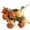 Orange, variant on Artificial Flowers Fake Mini Hydrangea Bulk Wedding Decoration Silk Bouquet Peony Decor Plastic Flower Arrangements Table Centerpieces,for Anniversary Valentine's Day and Christmas Decor,Orange