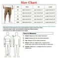 thumbnail image 3 of 2DXuixsh Pantalon Décontracté pour Homme Pantalon pour Homme Printemps Été Rue Loisirs Sport Multipoche à Cordon Taille Extensible Couleur Short Cargo Bleu Marine Taille m, 3 of 5