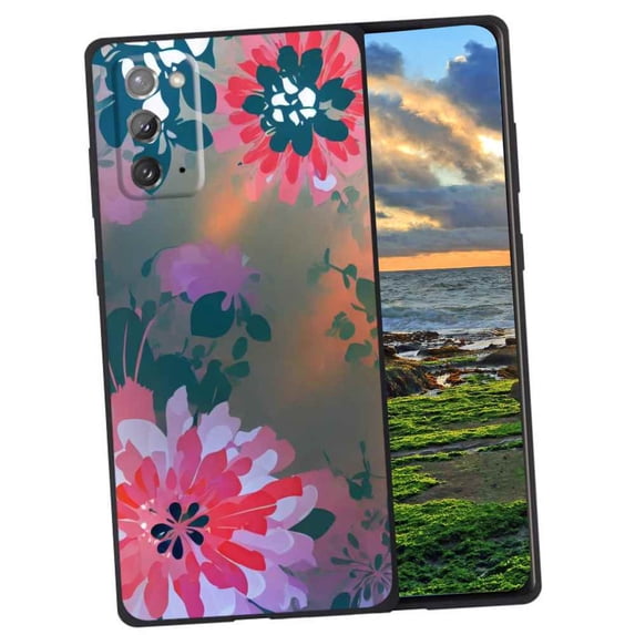 Compatible with Samsung Galaxy Note 20 5G Phone Case, Flowers-35 Case Men Women, Flexible Silicone Shockproof Case for Samsung Galaxy Note 20 5G
