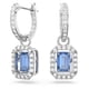 thumbnail image 1 of Pendientes Swarovski Una Octagon Azul con Circonita Swarovski, 1 of 1