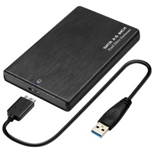 2,5'' Ultra Mince USB 3.0 Enclos de disque dur externe portable ABS Matériel pour ordinateur portable
