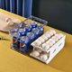 thumbnail image 3 of Sliding-type refrigerator storage box for fresh storage, shockproof rolling double-layer egg tray, dustproof sealed egg carton with lid, 3 of 5