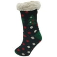 thumbnail image 6 of Kids Fluffy Thermal Sherpa Socks, 3 Pairs, Cute House Sock Slipper Winter Non Skid, Warm Ultra Soft Boys Girls (Style E), 6 of 7