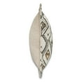 thumbnail image 3 of Explorer Alvarado 21" Chenille Square Accent Pillow - Ivory/Paver in Set of 2, 3 of 8