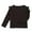 5 Black, variant on REDARER Girls Long Sleeve T-Shirt Princess Sleeve Striped Top Sheer Comfortable Casual Blouse For Everyday Outfits,Color:1 Black,Size:10-12 Years