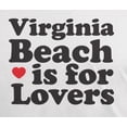 thumbnail image 4 of Old Glory Mens Virginia Beach Is For Lovers Short Sleeve Graphic T Shirt, 4 of 6