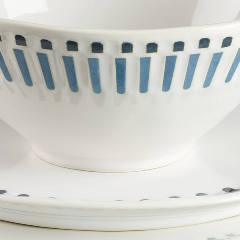Oneida Entertain 365 12-Piece Artisanal Stoneware Dinnerware Set