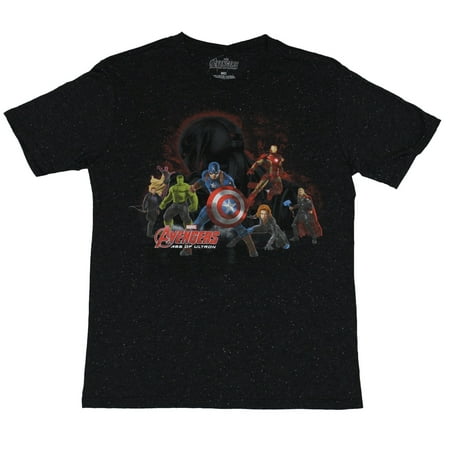 The Avengers Marvel Comics Mens T-Shirt - Avengers Age of Ultron Under Ultron (Medium,