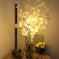 thumbnail image 1 of HaoXun 34.44 Inch LED Simulation Leaf Tree Lights - Battery-Powered Plastic Christmas Indoor Party Decoration with Branch Lights for Xmas Holiday Home Decor, 1 of 6