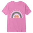 thumbnail image 4 of ibiyuan Girls T Shirts Size 7 Round Neck Holiday Short Sleeve Kids Shirts Girls Size 10-12 Cute Graphic Basic Tees Cute Casual Summer Tops, 4 of 4