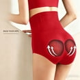thumbnail image 4 of Women Underwear High Waisted Full Coverage Briefs Seamless No Show Panties Summer Outdoor Tops Red L, 4 of 8