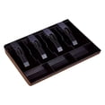 thumbnail image 1 of facefd Cash Drawer Insert Tray 4 Grids Organizing Arrangement Money Box Container Replacement Bills Coins Case Supermarket Store, 1 of 4