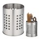 thumbnail image 4 of Wosthever Soporte para palillos de acero inoxidable, organizador de cilindro multifuncional, escurridor de cocina, dispositivos de Organizadores de utensilios de cocina, 4 of 6
