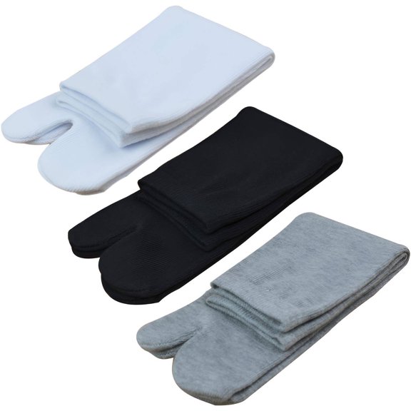 TELOLY 3Pairs Toe Socks,Toe Separation Design Running Socks Womens,Enhanced Comfort and Flexibility Ladies Socks