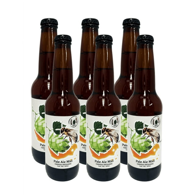 Six Pack Cerveza Miel Monofloral de Mango Pale Ale 355 Ml Nora Cerveza Pale Ale Artesanal
