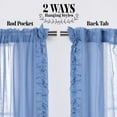 thumbnail image 2 of Quality Home Small Ruffle Curtains, 2 of 4