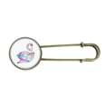 thumbnail image 1 of Pájaro de colores de acuarela EsES Broche De Broche De Metal Antiguo Unbranded M, 1 of 3