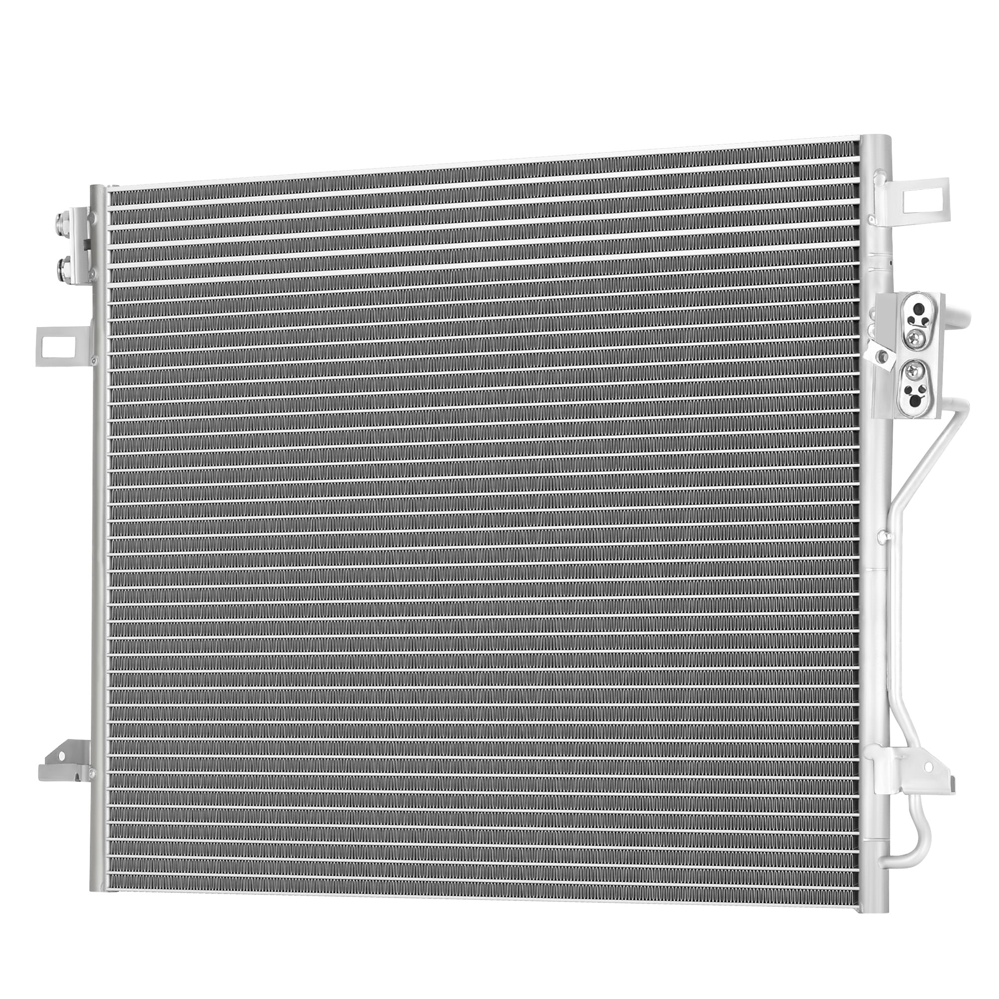 LEDKINGDOMUS AC Condenser for 2008-16 Chrysler Town & Country V6 3.6/3.8/4.0L 2008 Voyager V6 3.3L 2008-20 Dodge Grand Caravan OE#4677782AA/AC 7B0317019/A High-Grade Aluminum Leak Tested 2.94MPa