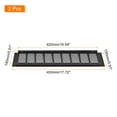 thumbnail image 2 of 2Pack Rectangle Ventilation Grille Aluminum Alloy Mesh Air Vent Cover, 450x150mm, 2 of 6