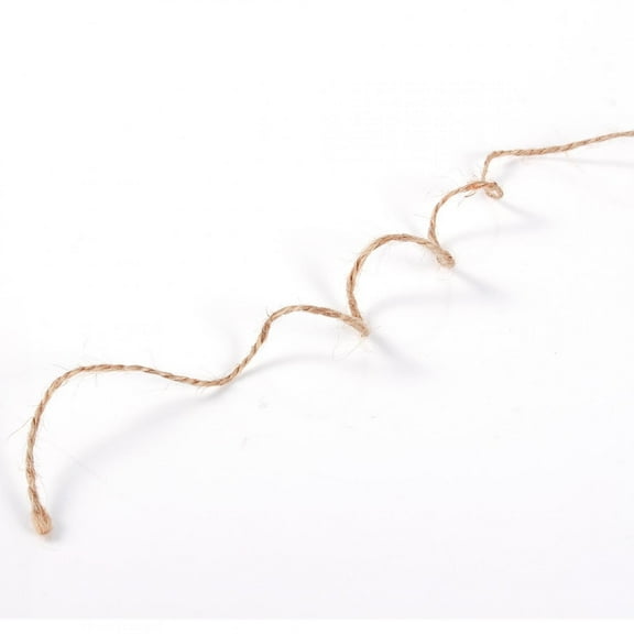8M Natural Hemp Rope, DIY Crafts, Gift Wrapping, Jewelry Making Vintage Decor