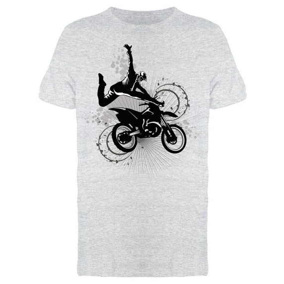 High Jump Motorcyclist Tee Men's -Image by Shutterstock