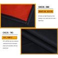 thumbnail image 3 of Delantal impermeable de PVC-110×80cm, negro, para hombres y mujeres, impermeable y resistente al aceite, apto para limpieza, trabajos de laboratorio, sacrificio, cuidado de perros, 3 of 5
