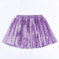 thumbnail image 2 of Mepaouo Girls Sequin Skirt Toddler Pleated Sparkly Tutu Elastic Waist Kids Party Skorts Sizes S-3X, 2 of 4