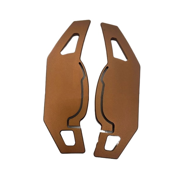Riwesomey Paleta de cambio de volante de coche de moda hecha de bloqueo de volante de aleación de aluminio Automoción decorativa y accesorios