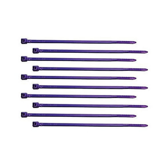 United Pacific 90306 4" Cable Ties - Purple