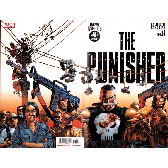 Marvel Knights: Punisher #4 VF ; Marvel Comic Book