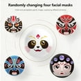 thumbnail image 5 of Sichuan Opera Face-Changing Doll, Chinese Peking Opera Figurine, Press Hat to Switch 4 Faces, Car Dashboard Decor, Desktop Collectible, Cultural Souvenir Gift for Adults, Kids, Collectors, 5 of 7