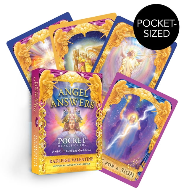 Angel Answers Pocket Oracle Cards A 44Card Deck and Guidebook (Cards