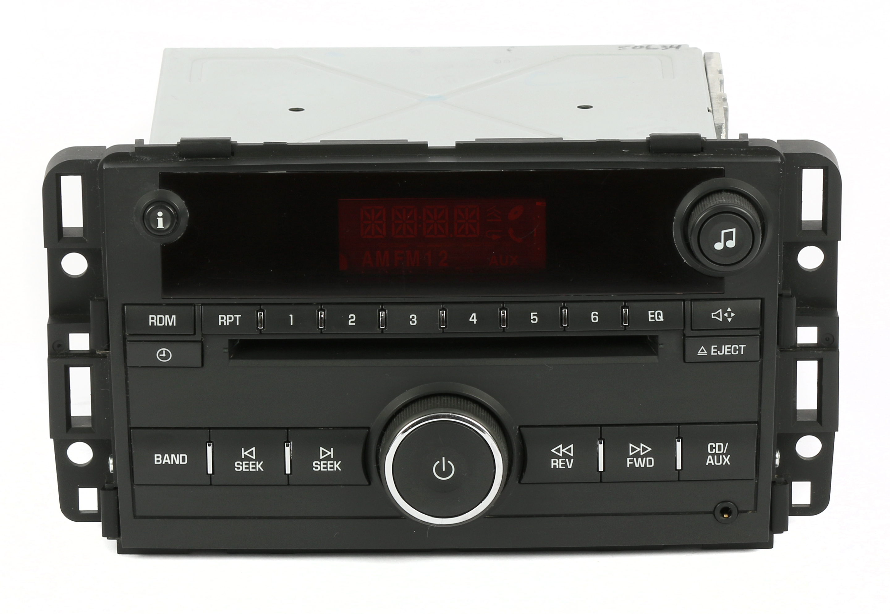 Restored 2007-09 Suzuki Vitara Radio AM FM Single Disc CD Player w Aux 25854785 Unlocked (Refurbished)