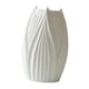 thumbnail image 2 of Jarrón de cerámica blanca Sunnimix hecho a Mano para decoración de estar elegante, 2 of 8