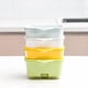 thumbnail image 5 of Fiudx Cesta de Drenaje de Doble Capa, Diseño Transparente, Ahorra Espacio, Ideal para Colgar En La Pared, Fácil de Lavar, Herramienta de Cocina Multiusos, Amarillo, Verde Claro, Blanco y Azul Cielo,, 5 of 7