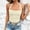 Yellow, variant on ClodeEU Women's Halter Neck Sleeveless Tank Top,Casual Slim Fit Cami Shirt for Summer Black,Women's Plus L