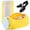 Yellow, variant on Avoalre Shoe Washing Bag, 360° All-Around Cleaning with Microfiber Fibers, Top Hidden Zipper for Sneakers Running Shoes Machine Washable Reusable