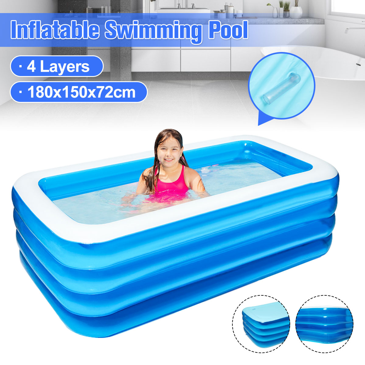 large inflatable pool for adults