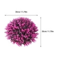 thumbnail image 2 of HEALEEP Con Planta Bola De Césped Artificial Morada Para Ambientes Interiores, 2 of 4