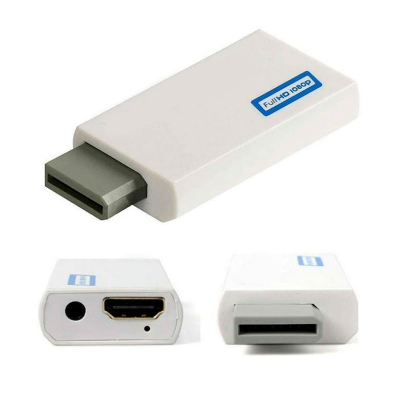 Wii2HDMI Plug & Play Adapter Back In Stock