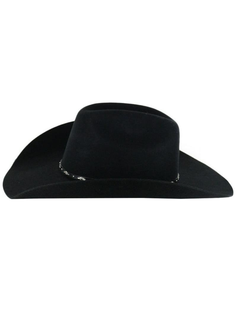 Cody James Unisex Drifter 3X Felt Cowboy Hat Black 7 5/8 - Walmart.com