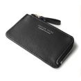 thumbnail image 1 of Cartera con cremallera de estilo coreano, monedero creativo, cartera corta para hombre, tarjetero, cartera fina, 1 of 3