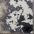 thumbnail image 4 of Ladole Rugs Everest Collection Siesta Abstract Contemporary Style Smooth Area Rug Carpet for Dining Room, Bedroom, Living Room in Grey, 5x8(5'3" x 7'6", 160cm x 230cm), 4 of 4