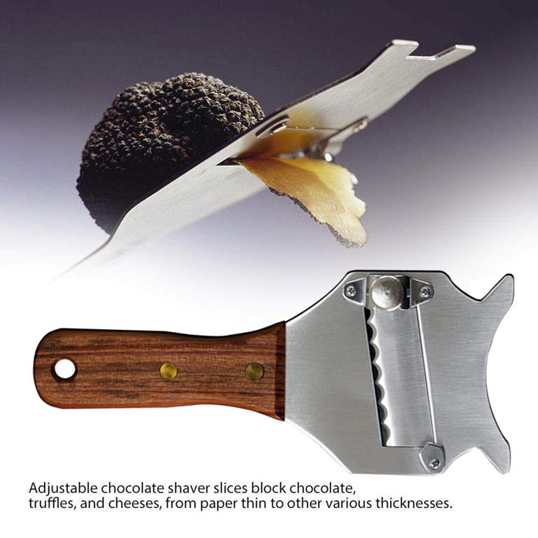 Stainless Steel Truffle Cheese Knife Blade Chocolate Shaver Wavy Blade  Dessert Cutter Knife Kitchen Gadges Chocolate